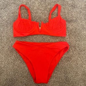 Red Lahana swim bikini
